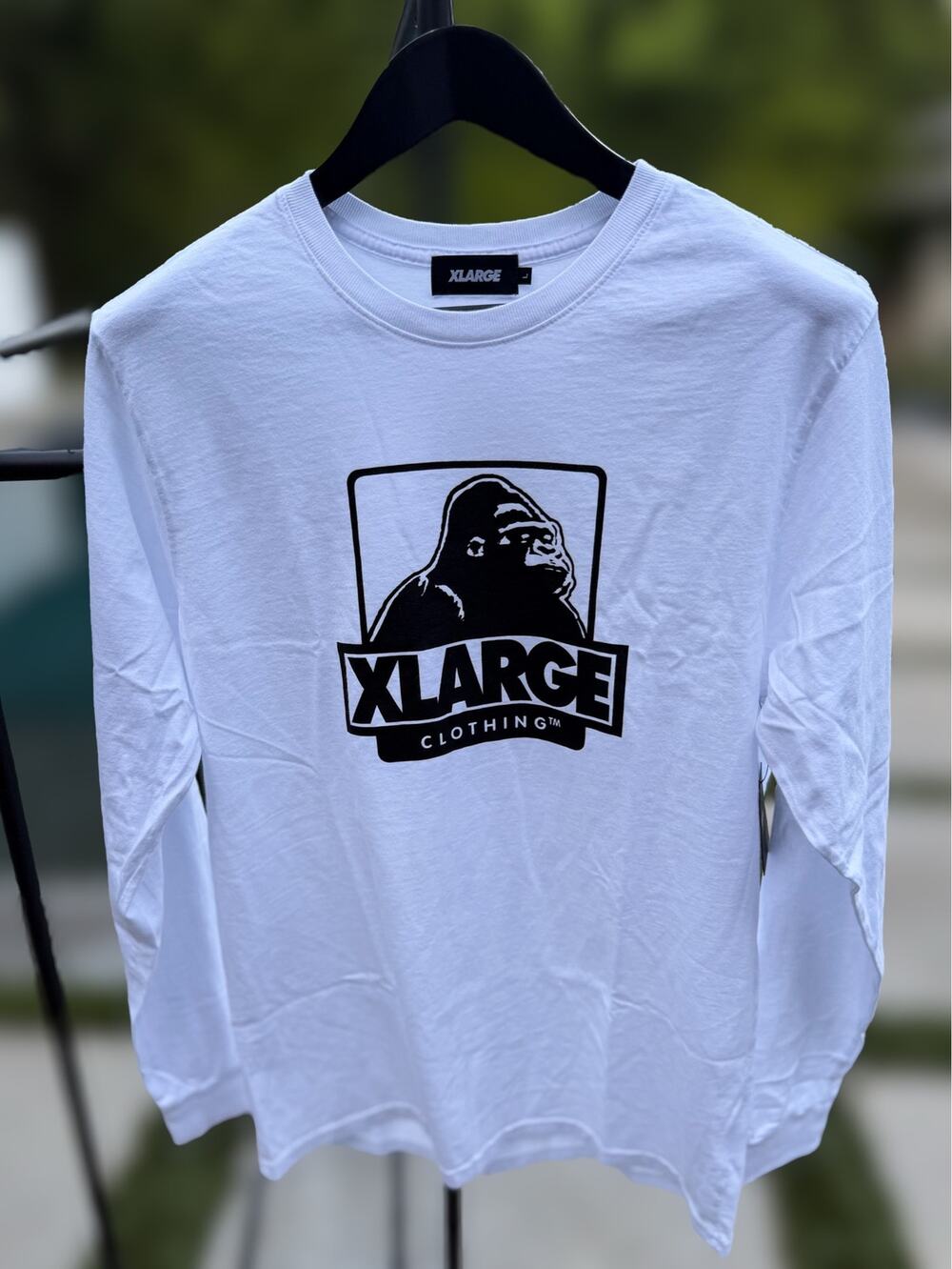 XLARGE OG Gorilla Logo Long Sleeve T Shirt White Large NWT Streetwear Tee